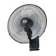 ΑΝΕΜΙΣΤ.ΤΟΙΧΟΥ IQ MWF-20R ΜΕΤΑΛΛΙΚΟΣ 50cm BLACK 130W ME R/C